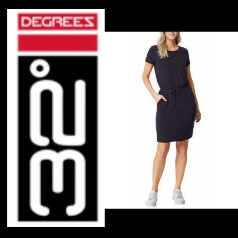 32 degrees Soft Lux Dress Black